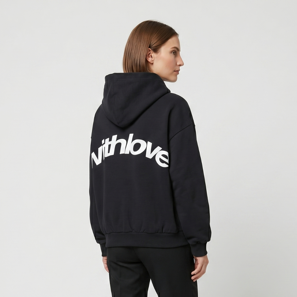 Coutivo - Hoodie Femme Coton Mélangé Confort Coupe Oversize Quotidien
