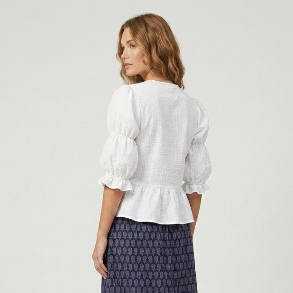 Coutivo - Chemisier Femme Été Tissu Léger Coupe Confort Style Élégant
