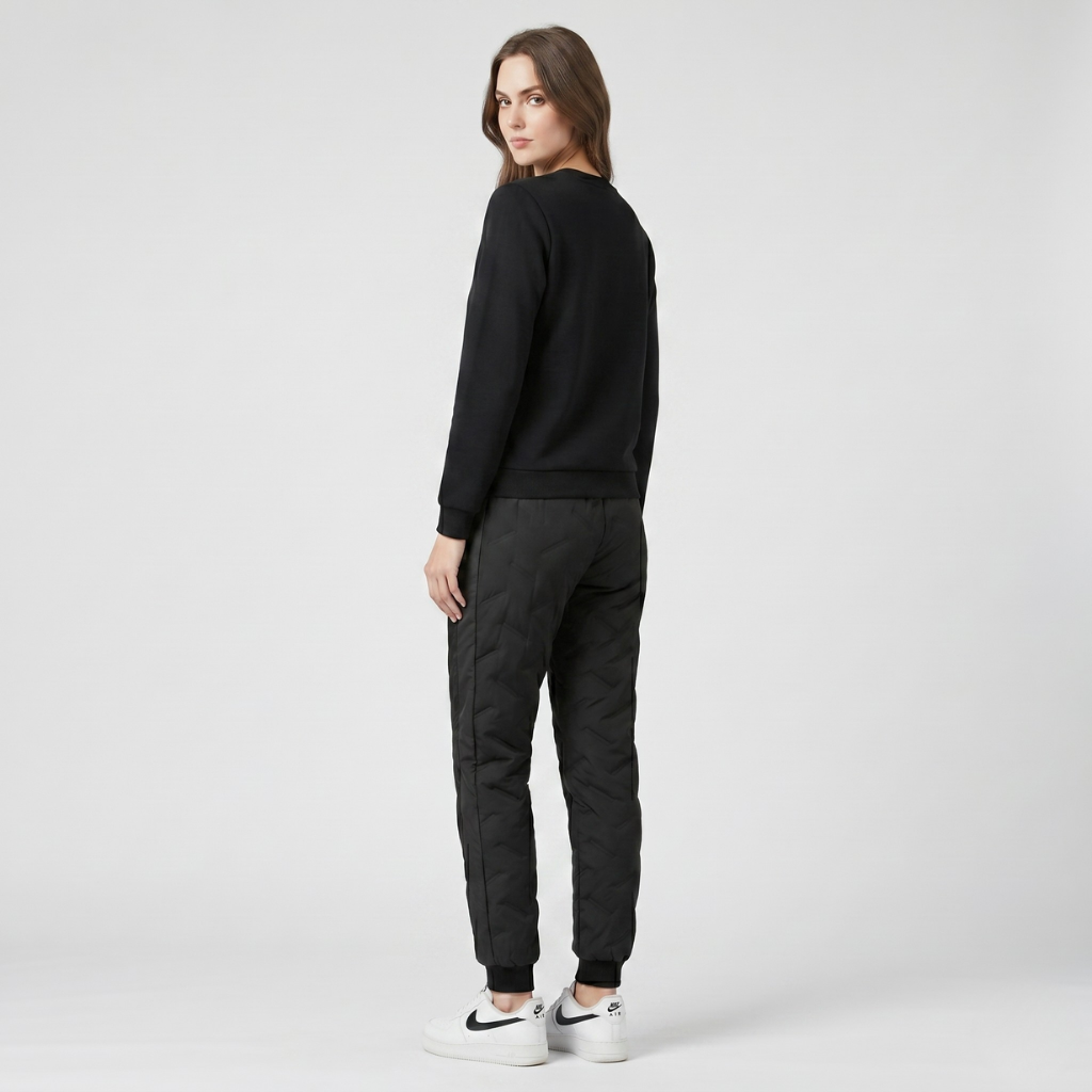 Coutivo - Pantalon Femme Fleece Doublé Imperméable Chaleur Hiver