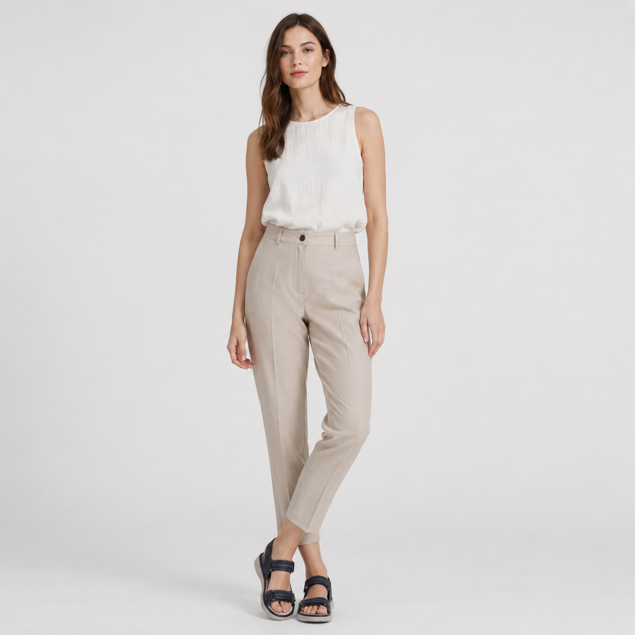 Coutivo - Sandales Femme Brides Ajustables Confort Marche Style Estival Élégant