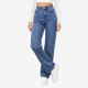 Coutivo - Jean Femme Taille Haute Coupe Droite Style Minimaliste