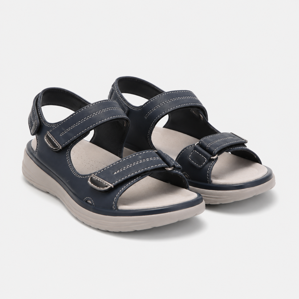 Coutivo - Sandales Femme Brides Ajustables Confort Marche Style Estival Élégant