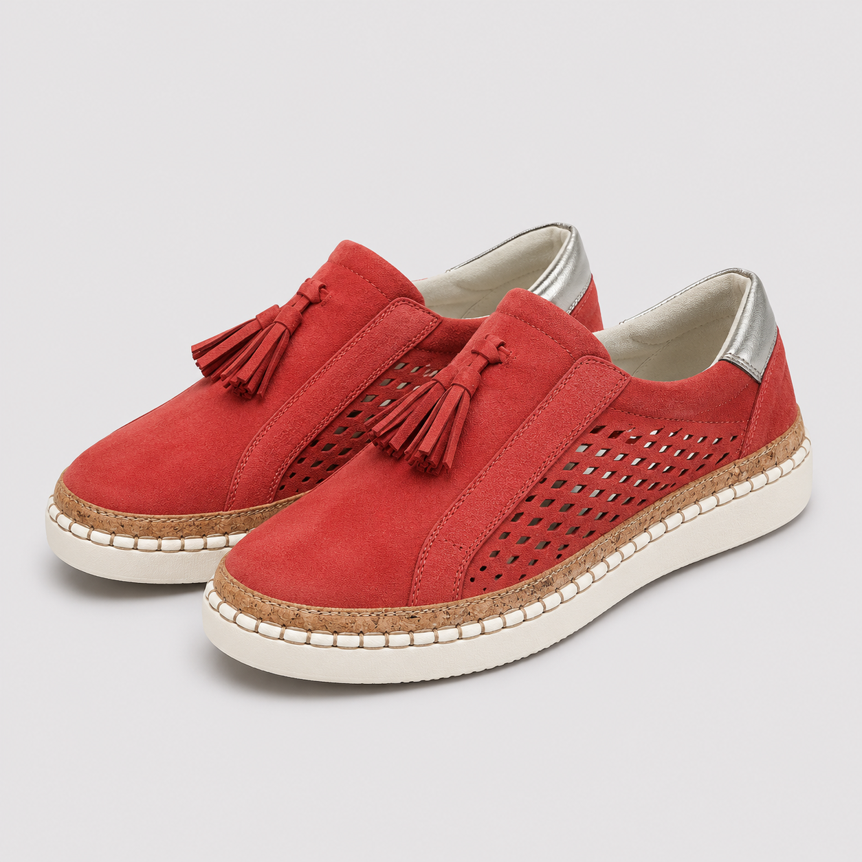 Coutivo - Sandales Femme Compensées Ouvertes Confort Léger Style Décontracté Élégant