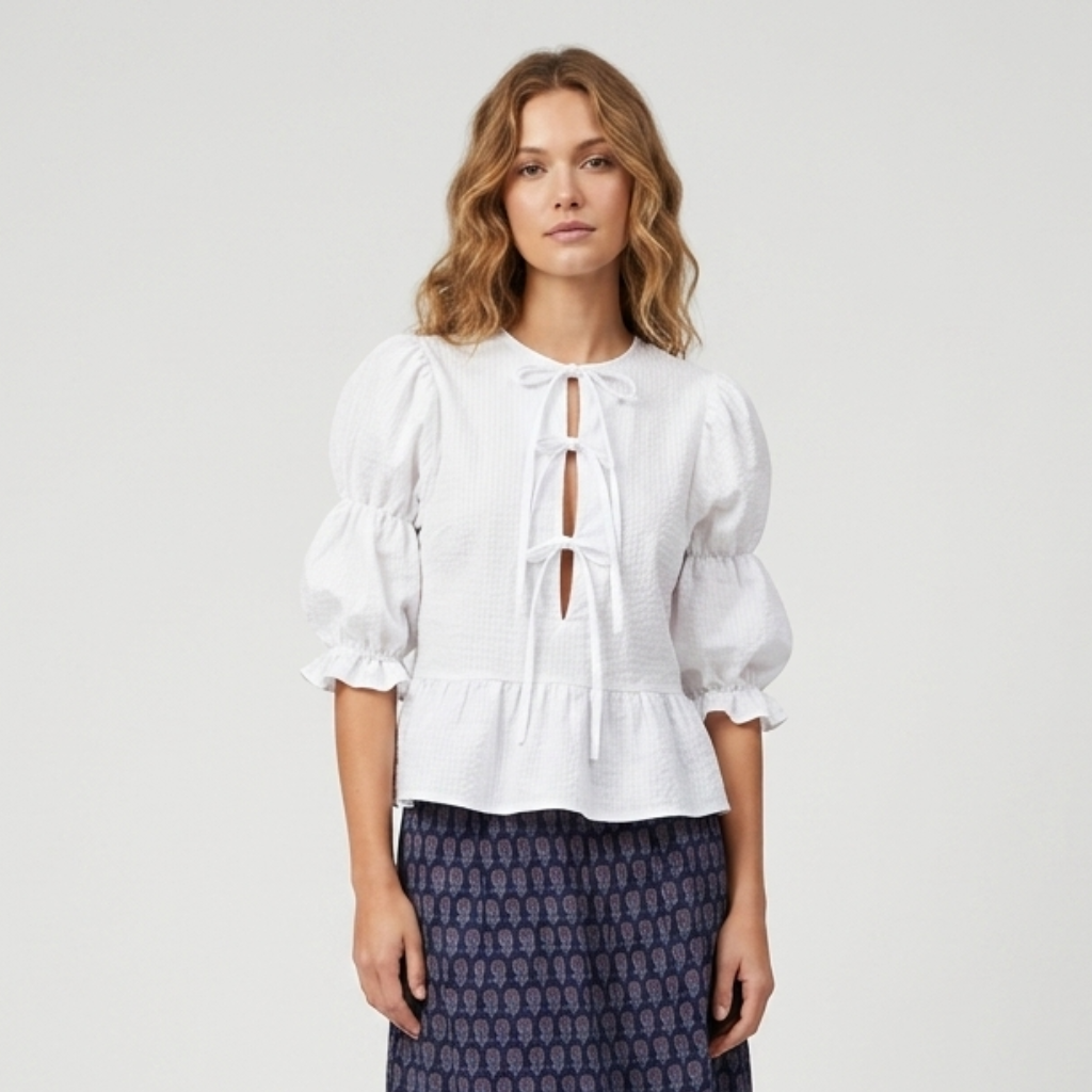 Coutivo - Chemisier Femme Été Tissu Léger Coupe Confort Style Élégant