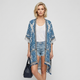 Coutivo - Kimono Femme Été Léger Respirant Plage Viscose Confort