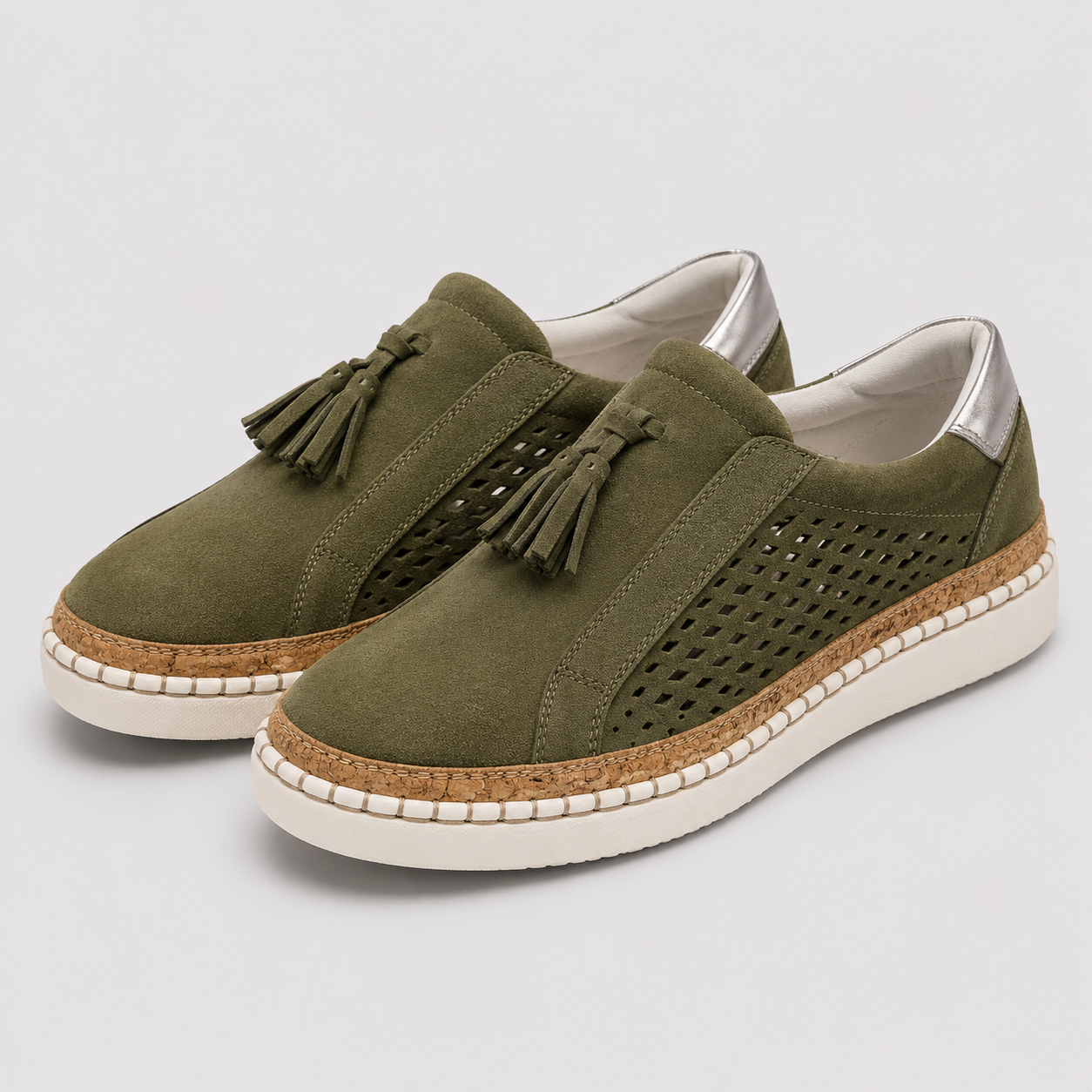 Coutivo - Sandales Femme Compensées Ouvertes Confort Léger Style Décontracté Élégant
