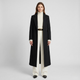 Coutivo - Manteau Long Femme Double Boutonnage Polyester Style Classique