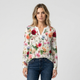 Coutivo - Blouse Femme Fluide Imprimé Floral Style Classique Intemporel