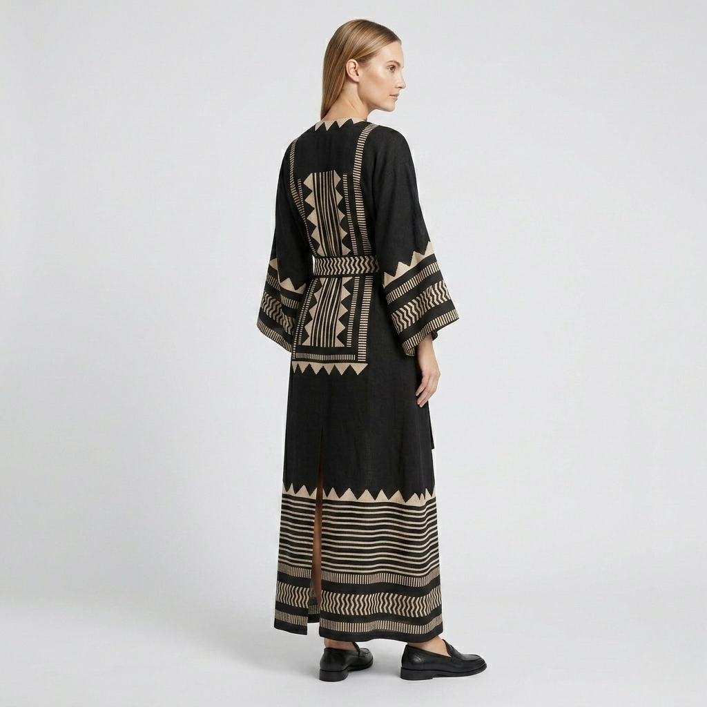 Coutivo - Kimono Plage Femme Léger Fluide Coupe Ample Été Élégant