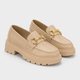 Coutivo - Mocassins Femme Semelle Crantée Détail Métallique Élégance Classique Confort Quotidien