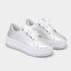 Coutivo - Sneakers Femme Plateforme Lacets Confort Quotidien Style Minimaliste Élégant