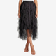 Coutivo - Jupe Midi Femme Tulle Multicouches Léger Coupe Évasée Élégante