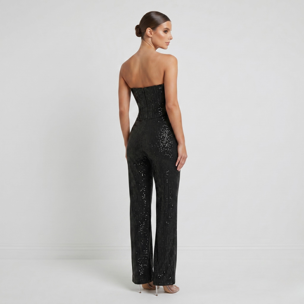 Coutivo - Combinaison Femme Classique Minimaliste Silhouette Raffinée