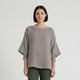 Coutivo - Blouse Femme Style Lin Classique Coupe Ample Élégante