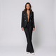 Coutivo - Blazer Femme Classique Double Boutonnage Coupe Slim Intemporelle