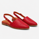 Coutivo - Ballerines Femme Bride Arrière Tressées Bout Pointu Élégance Confort Quotidien