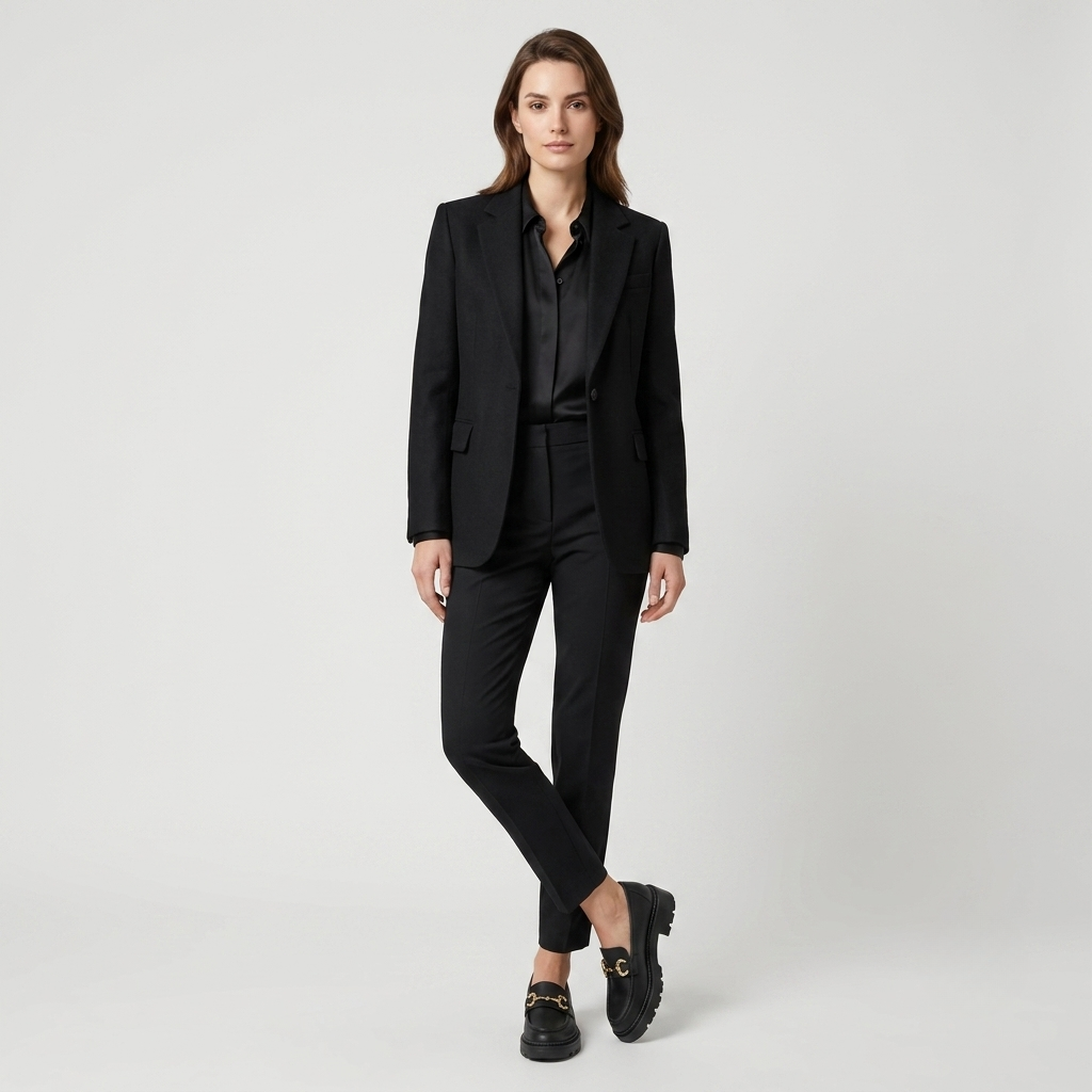 Coutivo - Mocassins Femme Semelle Crantée Détail Métallique Élégance Classique Confort Quotidien