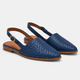 Coutivo - Ballerines Femme Bride Arrière Tressées Bout Pointu Élégance Confort Quotidien